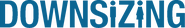 Logo of Downsizing image size 907x138