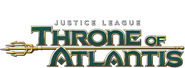 Logo of Justice League: Throne of Atlantis image size 787x291