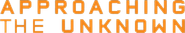 Logo of Approaching the Unknown image size 646x115