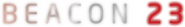 Logo of Beacon 23 image size 4310x632