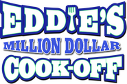 Logo of Eddie's Million Dollar Cook Off image size 1431x947
