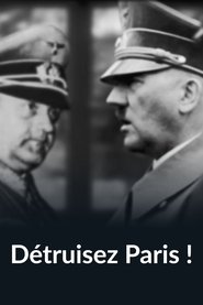 poster Détruisez Paris !
