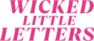 Logo of Wicked Little Letters image size 1232x541