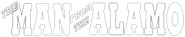 Logo of The Man from the Alamo image size 439x87