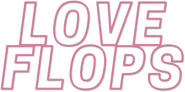 Logo of Love Flops image size 601x298
