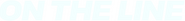 Logo of On the Line image size 2469x285