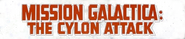 Logo of Mission Galactica: The Cylon Attack image size 600x126