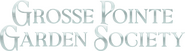 Logo of Grosse Pointe Garden Society image size 4310x1195