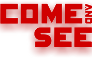 Logo of Come and See image size 2000x1266