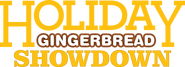 Logo of Holiday Gingerbread Showdown image size 3179x1148