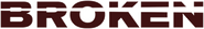 Logo of Broken image size 786x114