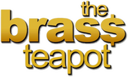 Logo of The Brass Teapot image size 1741x1056
