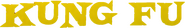 Logo of Kung Fu image size 1300x197