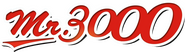 Logo of Mr. 3000 image size 1128x320