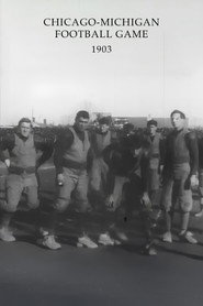 Chicago-Michigan Football Game poster
