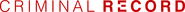 Logo of Criminal Record image size 6016x390