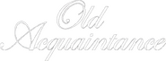 Logo of Old Acquaintance image size 791x290