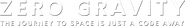 Logo of Zero Gravity image size 1677x235