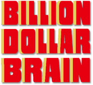Logo of Billion Dollar Brain image size 329x302