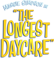 Logo of Maggie Simpson in "The Longest Daycare" image size 1002x1069