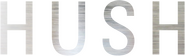Logo of Hush image size 1278x386