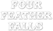 Logo of Four Feather Falls image size 1086x644
