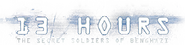 Logo of 13 Hours: The Secret Soldiers of Benghazi image size 1274x309