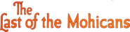 Logo of The Last of the Mohicans image size 791x196