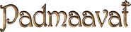 Logo of Padmaavat image size 785x197