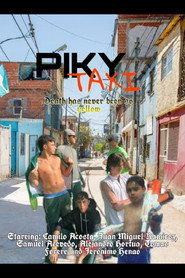poster Peky Taxi: death has never been so yellow
