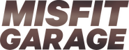 Logo of Misfit Garage image size 2477x975