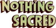 Logo of Nothing Sacred image size 776x394