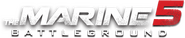 Logo of The Marine 5: Battleground image size 1708x349