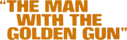 Logo of The Man with the Golden Gun image size 1123x359