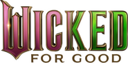 Logo of Wicked: For Good image size 888x442
