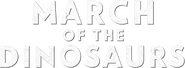 Logo of March of the Dinosaurs image size 783x289