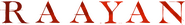 Logo of Raayan image size 4853x664