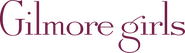 Logo of Gilmore Girls image size 1104x318