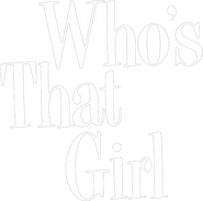 Logo of Who's That Girl image size 2739x2721