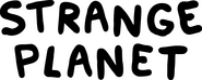 Logo of Strange Planet image size 2741x1089