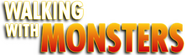 Logo of Walking with Monsters image size 395x118