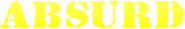 Logo of Absurd image size 742x117