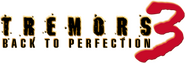 Logo of Tremors 3: Back to Perfection image size 783x268