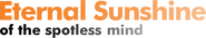 Logo of Eternal Sunshine of the Spotless Mind image size 4307x807
