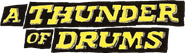 Logo of A Thunder of Drums image size 746x214