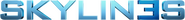 Logo of Skylines image size 1274x139