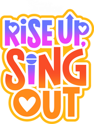 Logo of Rise Up, Sing Out image size 819x1075