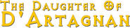 Logo of D'Artagnan's Daughter image size 1083x232