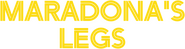 Logo of Maradona's Legs image size 1276x341