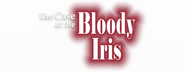 Logo of The Case of the Bloody Iris image size 800x310
